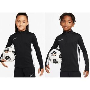Nike Kids Dri-FIT Academy 1/4 Zip Global Long Sleeve T-Shirt Size XS